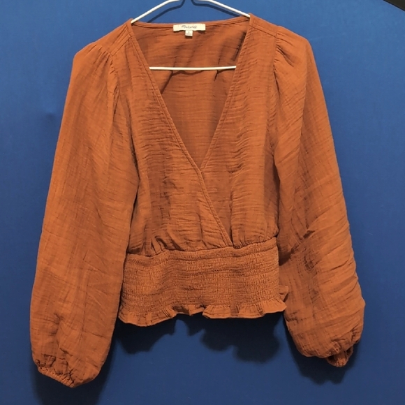Madewell Long Sleeve Shirt - Picture 1 of 3